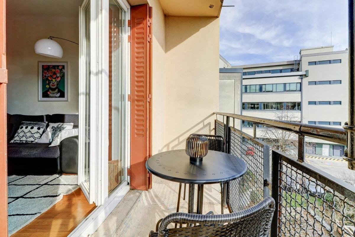 Le Contemporain - Centre-Ville - Balcon - Parking - Arrivée Autonome Digione Esterno foto